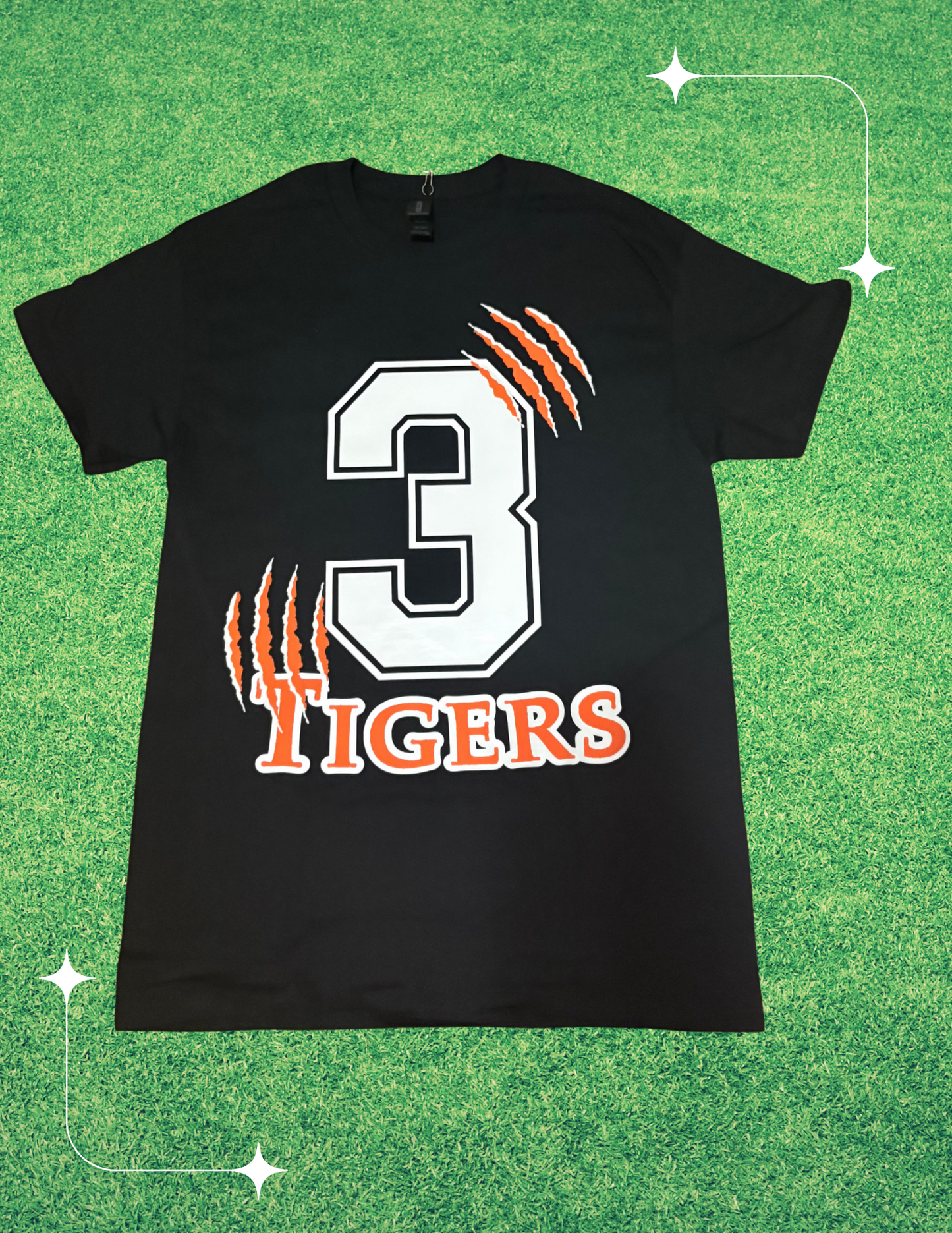 Personalized Spirit Shirt Claw V2 - Tigers