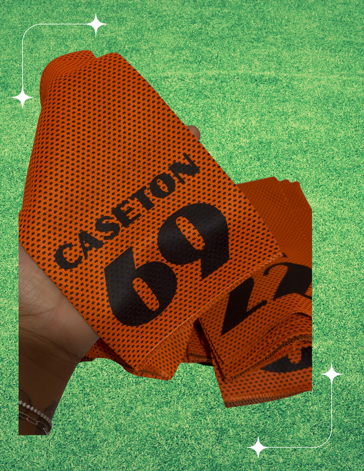 Custom Football Cooling Towels