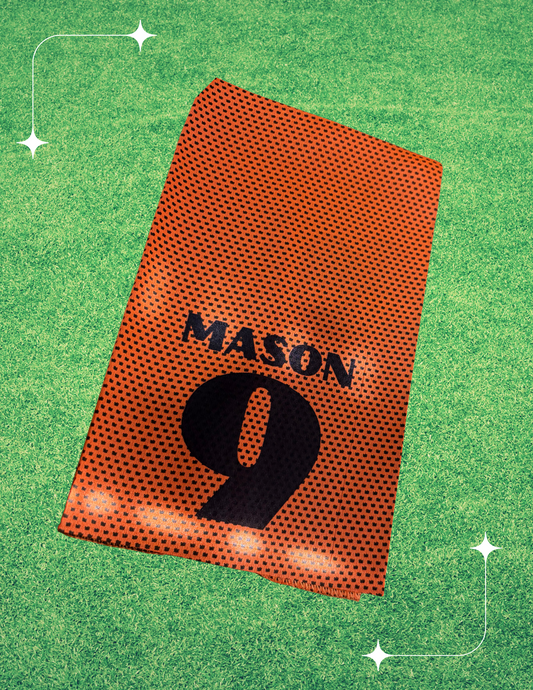 Custom Football Cooling Towels